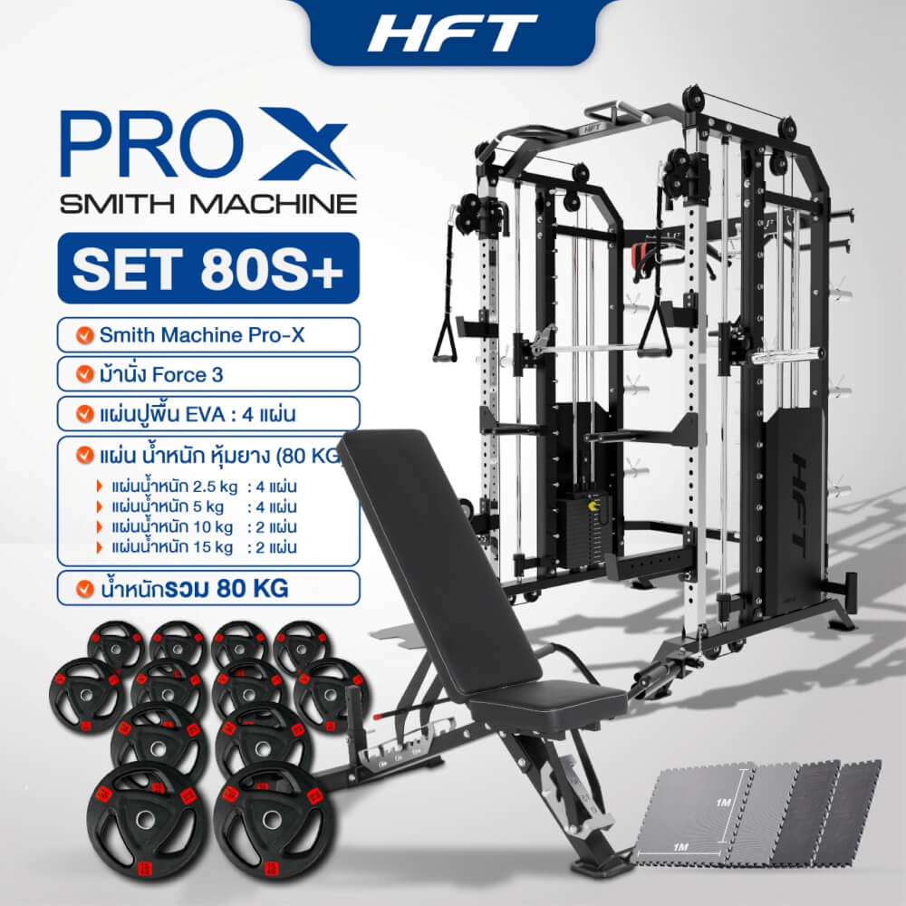 สมิทแมชชีน HOMEFITTOOLS รุ่น PRO-X SET 80S PLUS